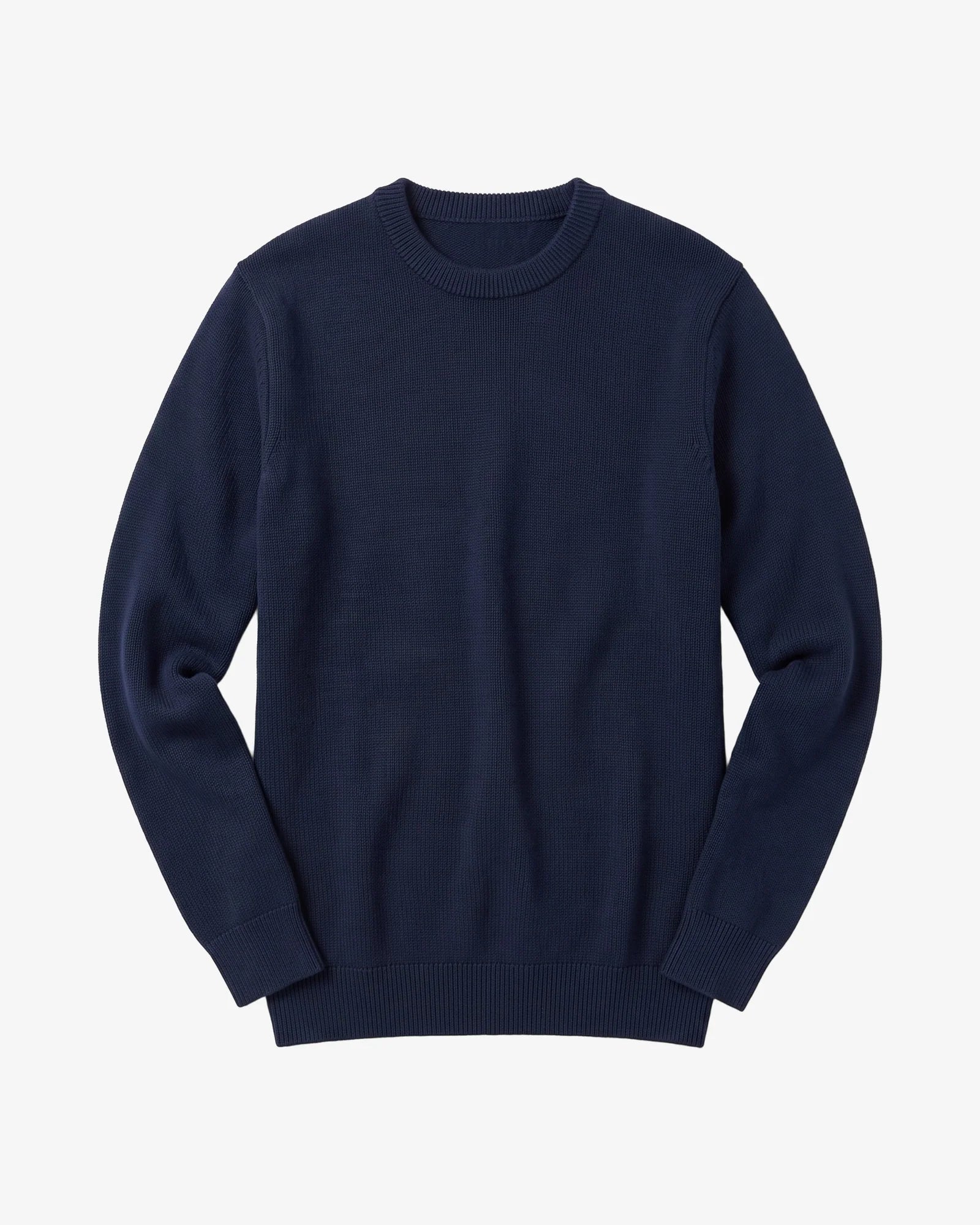 merino crew neck sweater vintage Indigo
