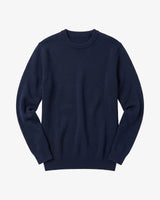 merino crew neck sweater vintage Indigo