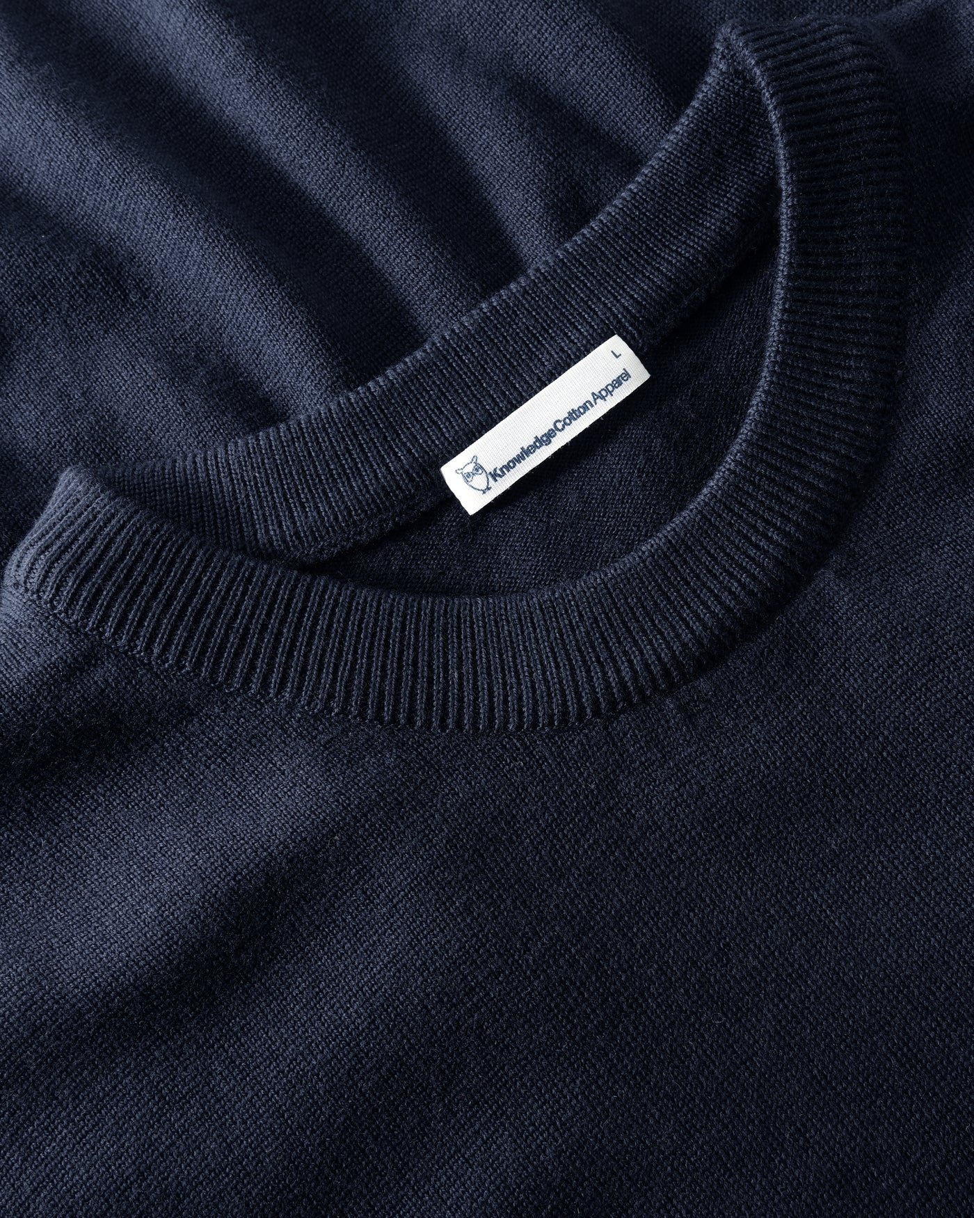 merino crew neck sweater vintage Indigo