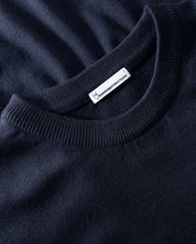 merino crew neck sweater vintage Indigo