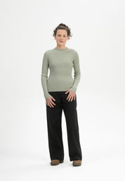 pullover namari green clay