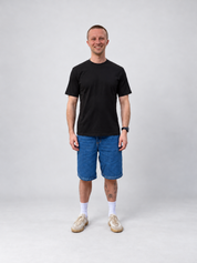 heavy tee jet black