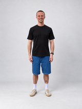 heavy tee jet black