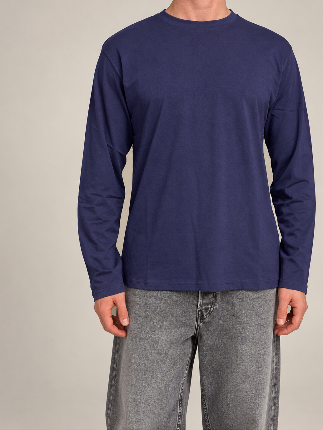 loose fit longsleeve patriot blue