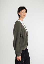 cardigan neesha green melange