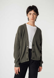 cardigan neesha green melange