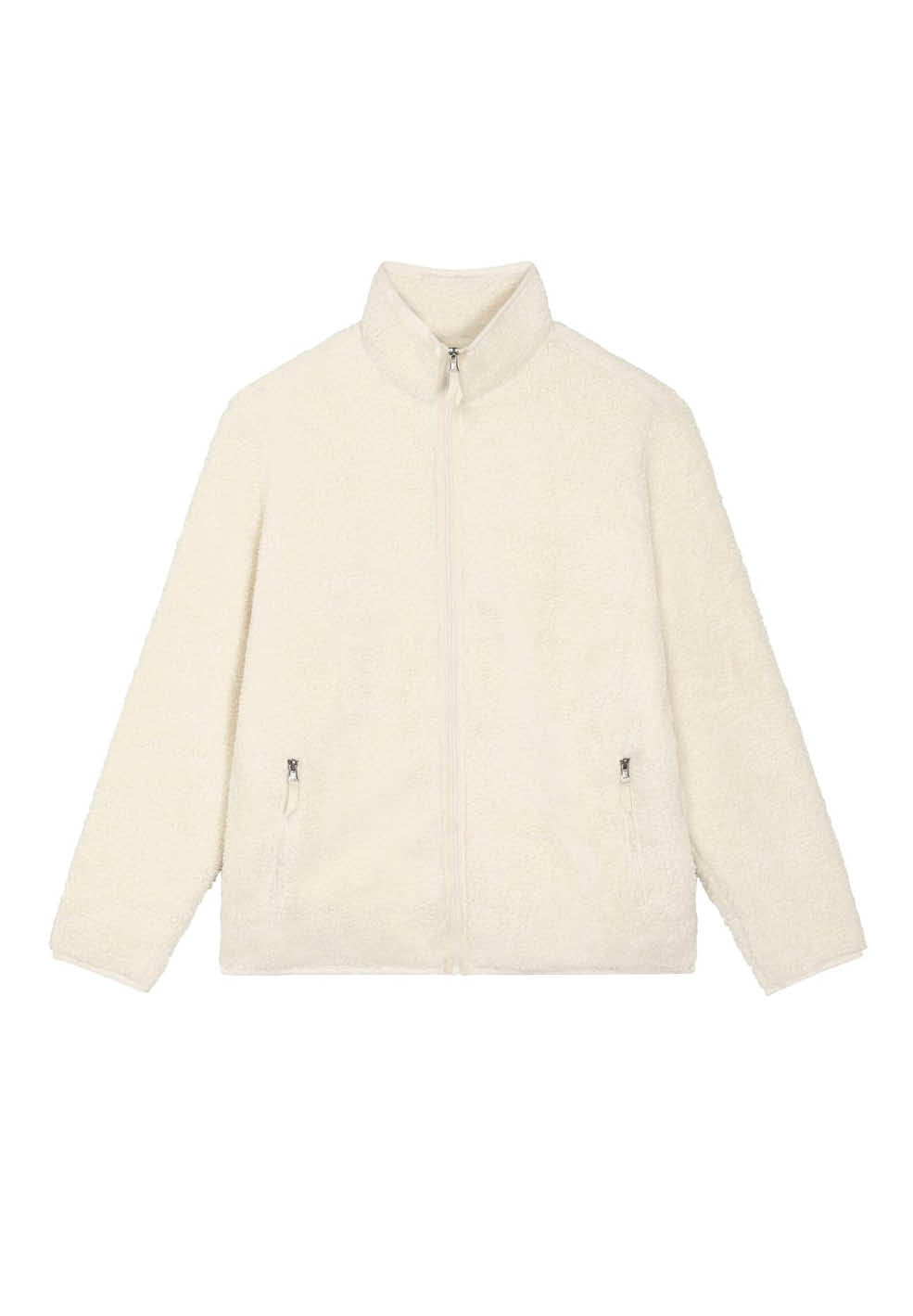 unisex fleece jacket outsider natural