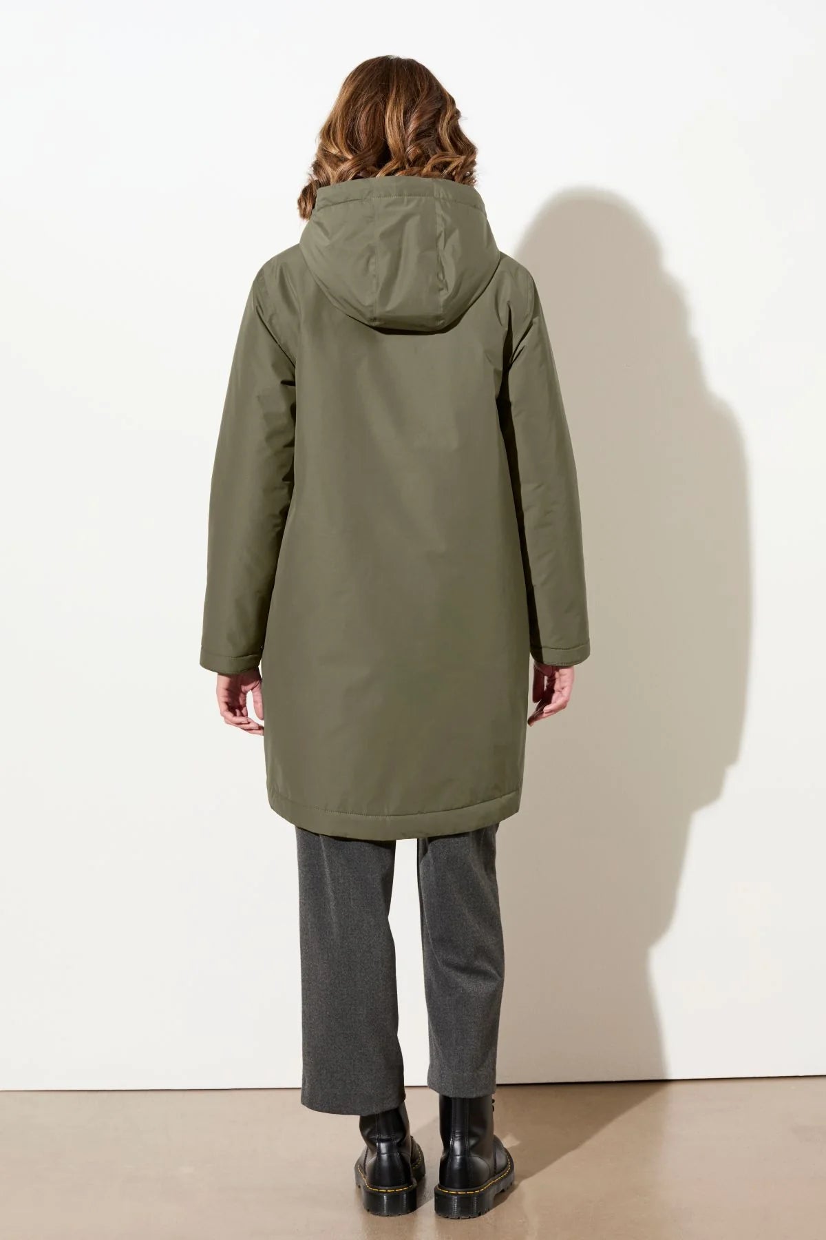 wattierter parka leicht tailliert sencha (PA011CN08)