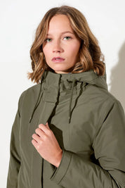 wattierter parka leicht tailliert sencha (PA011CN08)