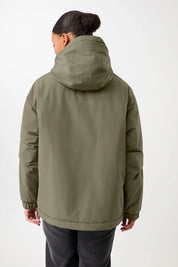 wattierter kurzparka in lockerem volumen sencha (PA156CN08)