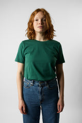 fitted organic women's tee