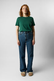 fitted organic women's tee