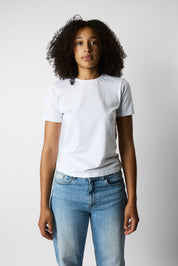 fitted organic women's tee