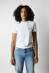 fitted organic women's tee