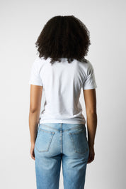fitted organic women's tee