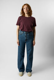 fitted organic women's tee