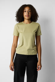 fitted organic women's tee
