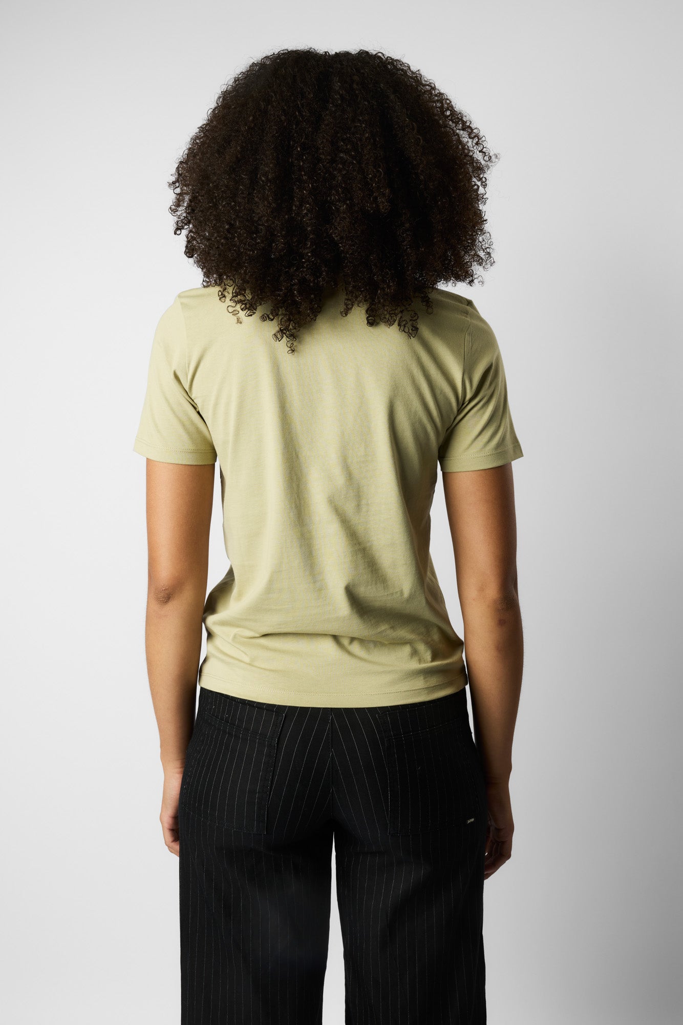 fitted organic women's tee