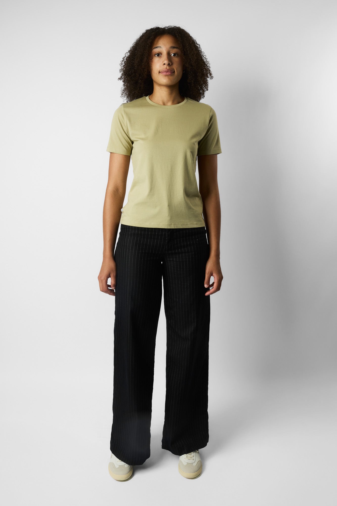 fitted organic women's tee