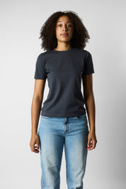 fitted organic women's tee