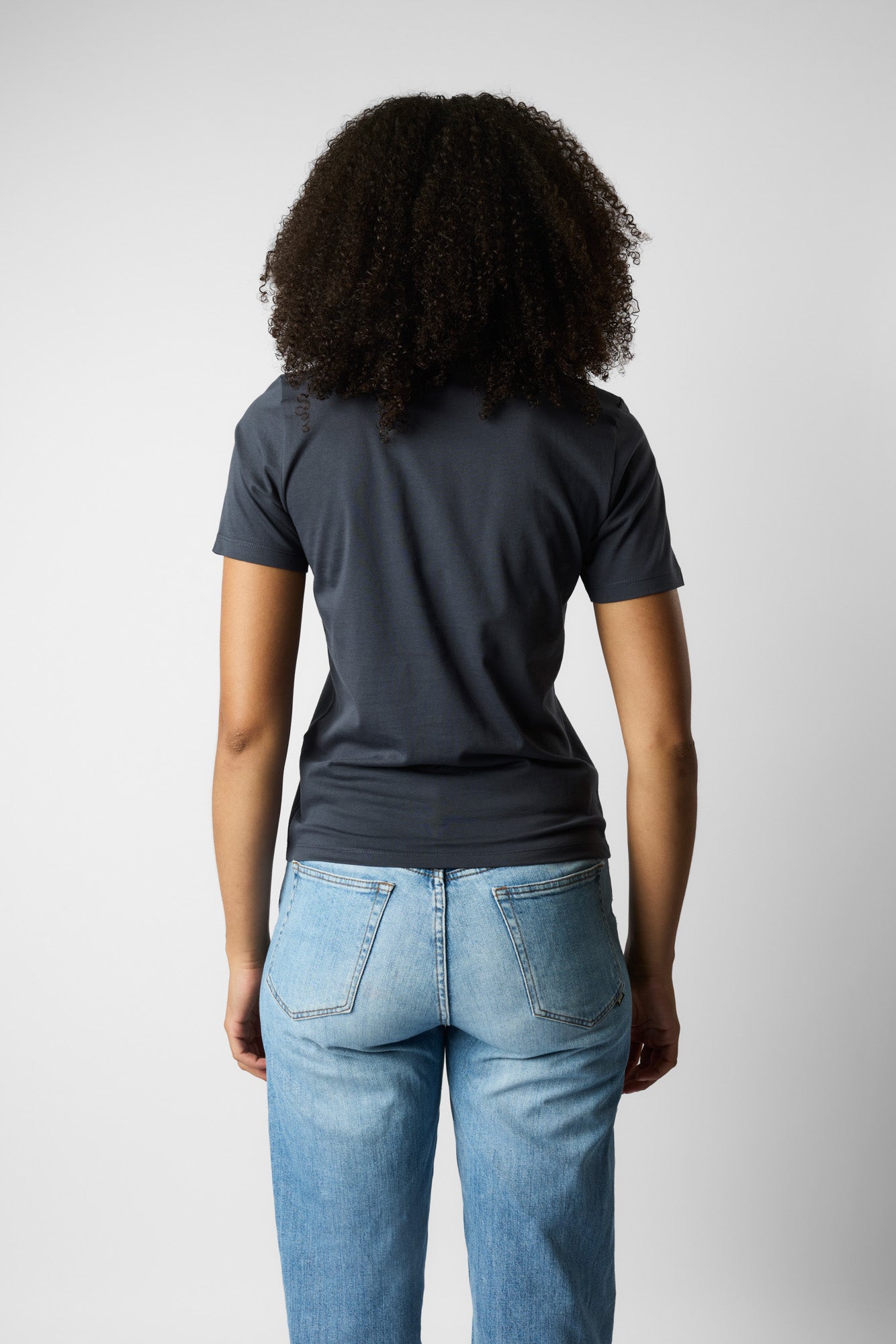 fitted organic women's tee