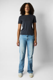 fitted organic women's tee