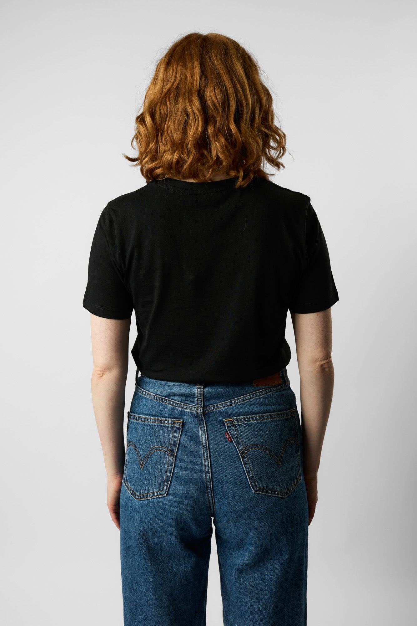 fitted organic women's tee