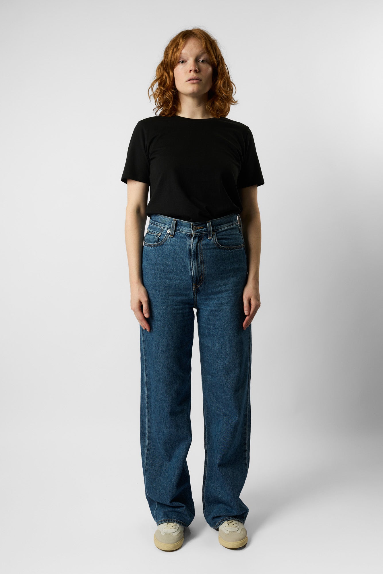 fitted organic women's tee