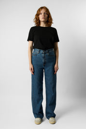 fitted organic women's tee