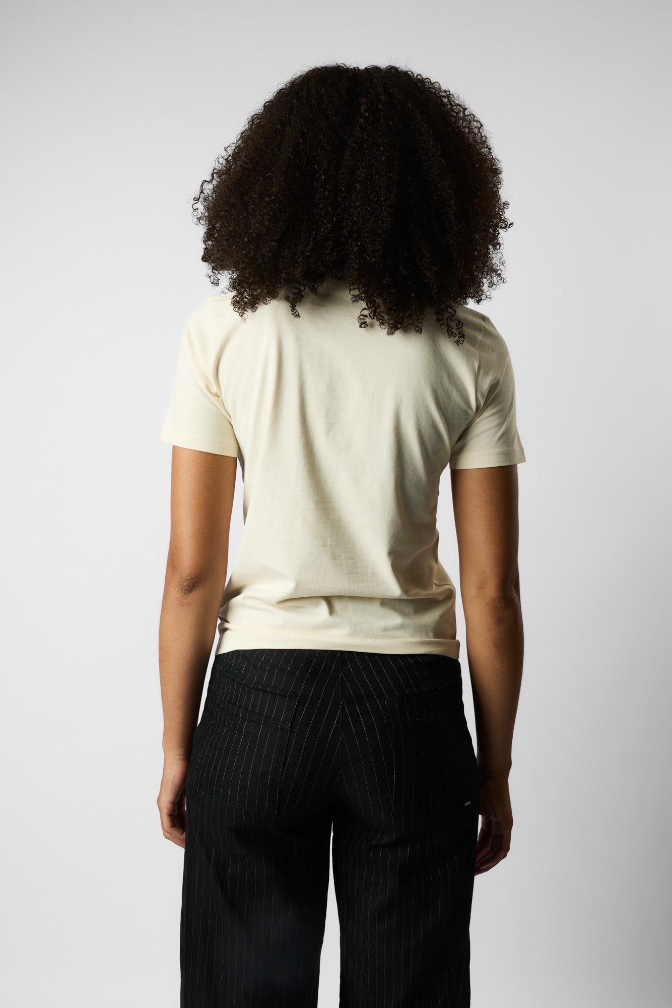 fitted organic women's tee