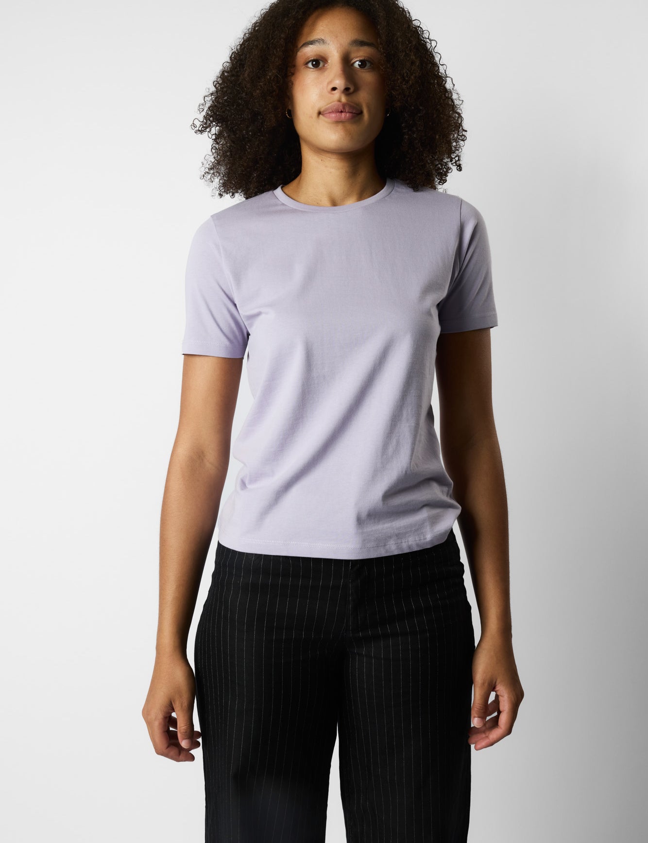 fitted organic women's tee