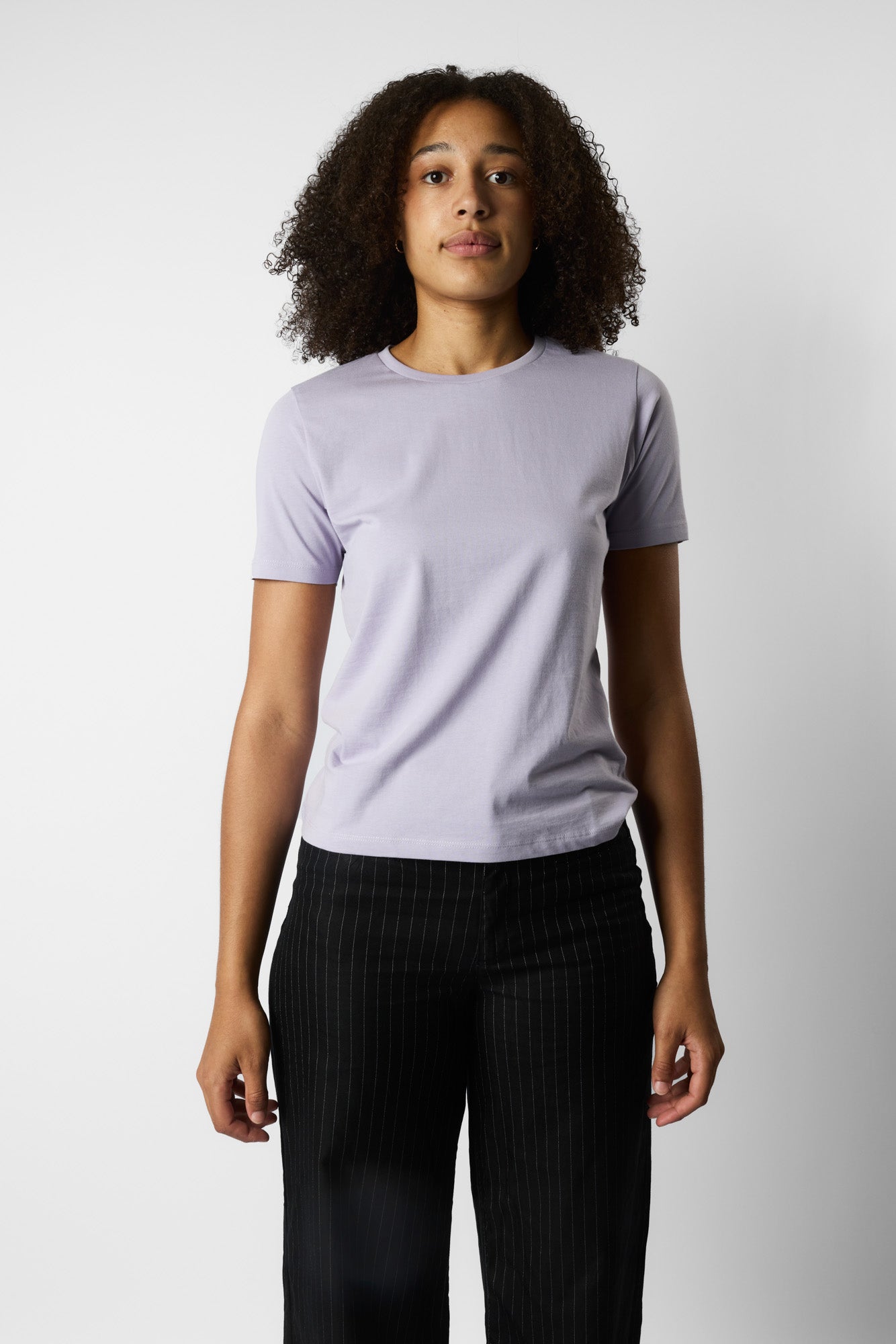 fitted organic women's tee