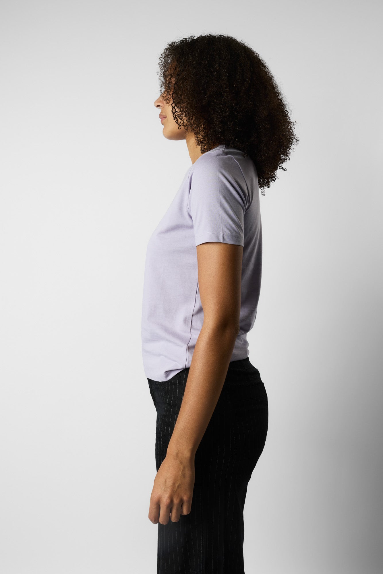 fitted organic women's tee