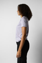 fitted organic women's tee