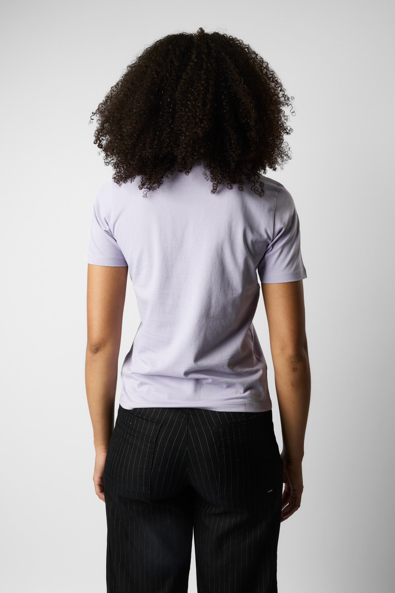 fitted organic women's tee