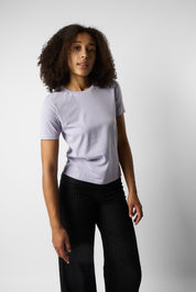 fitted organic women's tee