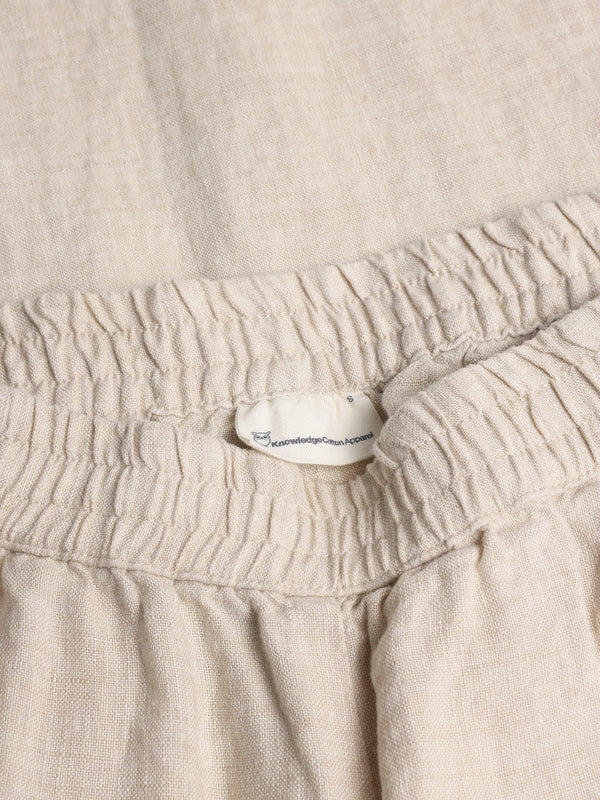 posey wide mid-rise linen pants light feather gray