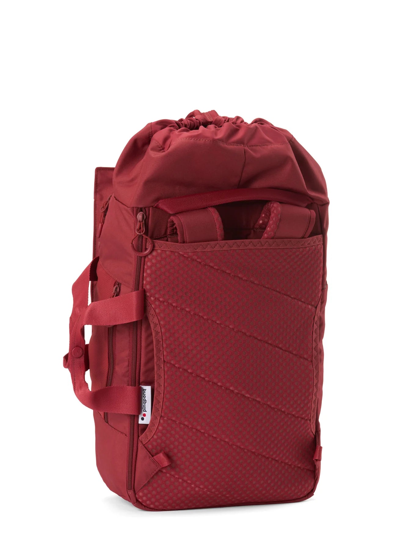 rucksack blok medium sienna red
