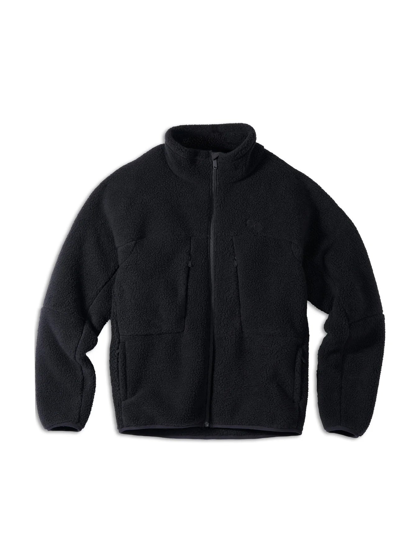 fleece jacket peat black