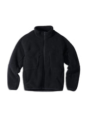 fleece jacket peat black