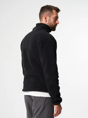 fleece jacket peat black