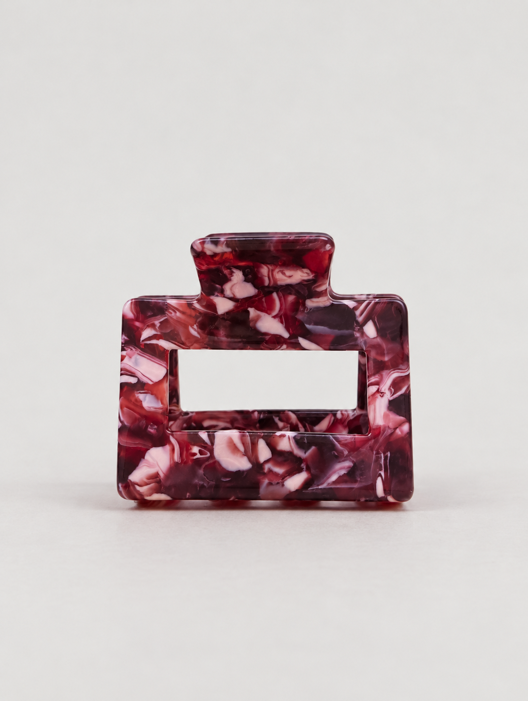 spange square medium fig marble