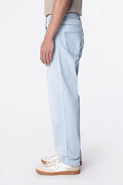 jeans rise relaxed tapered - basic - ice blue