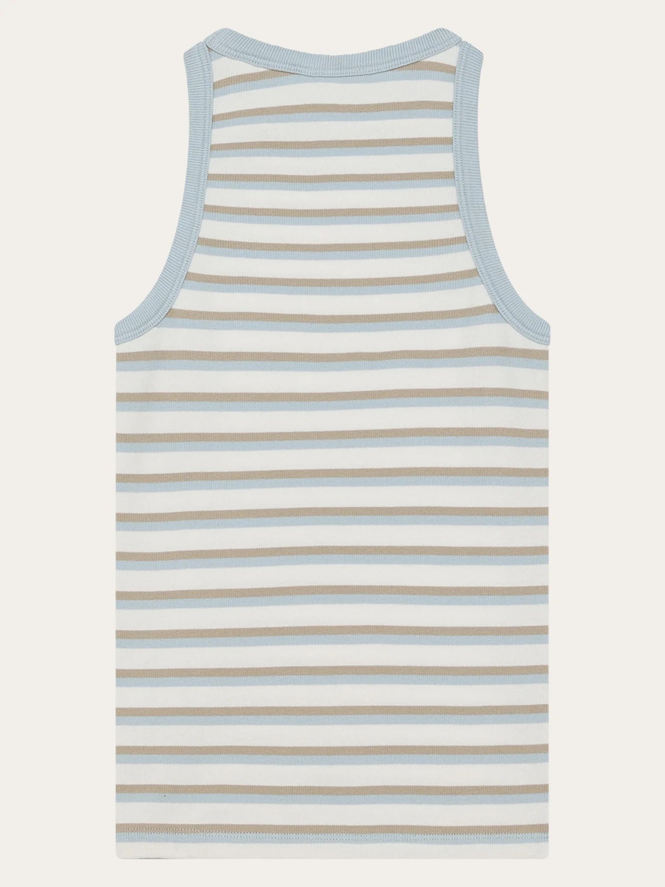 rib racer top multi color stripe