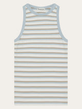 rib racer top multi color stripe