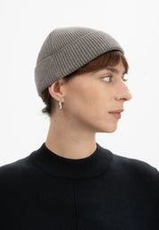 kurze strickmütze rafi bear melange