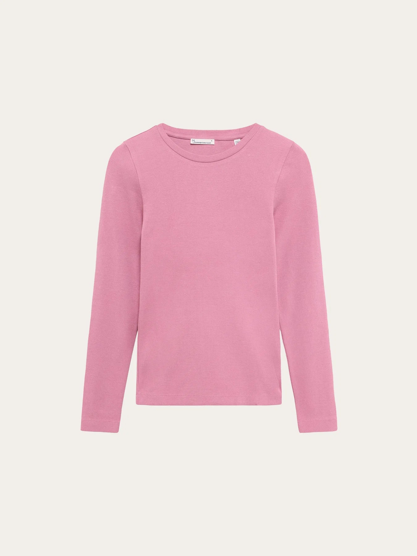 rib long sleeve t-shirt orchid haze