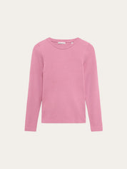 rib long sleeve t-shirt orchid haze