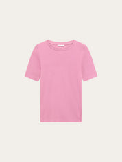 rib t-shirt orchid haze