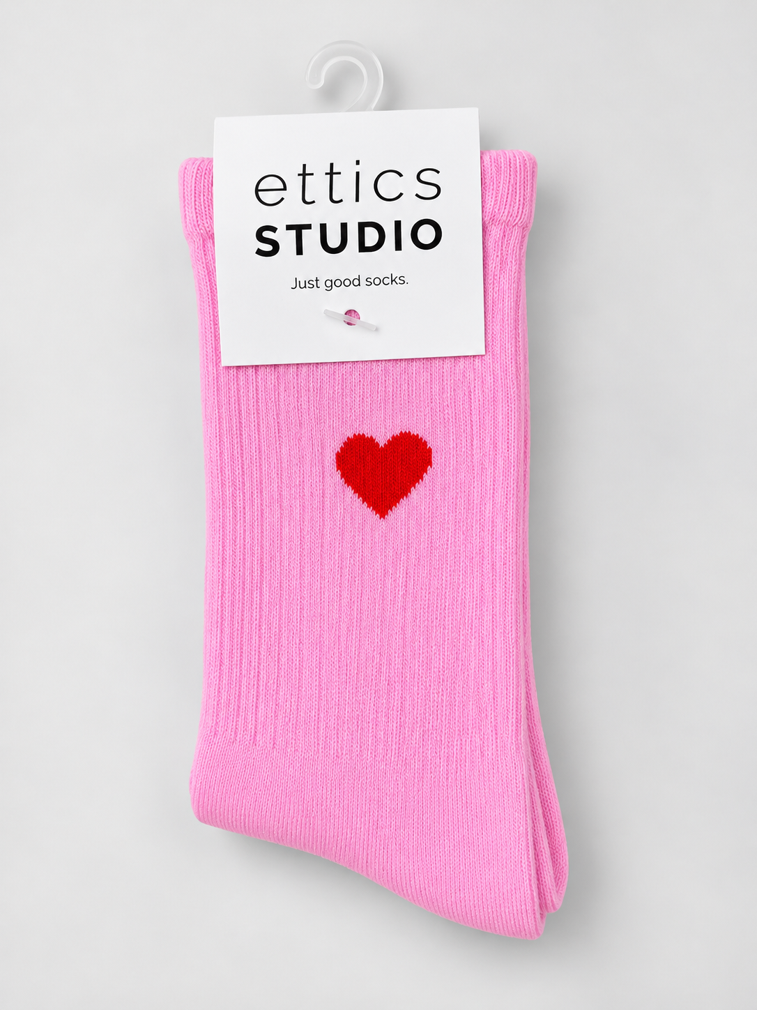 tennis sock pastel lavender heart
